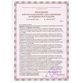 Перчатки латексные смотровые 25 пар (50 шт.), размер M (средний), синие, BENOVY High Risk, -