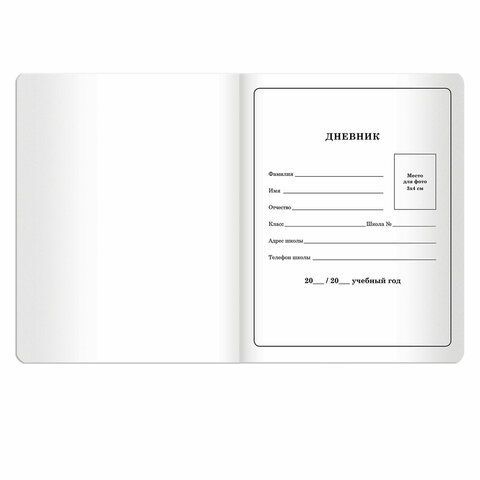 Дневник 1-4 класс 48 л., кожзам (гибкая), печать, фольга, ЮНЛАНДИЯ, &quot;РУСАЛКА&quot;, 105472