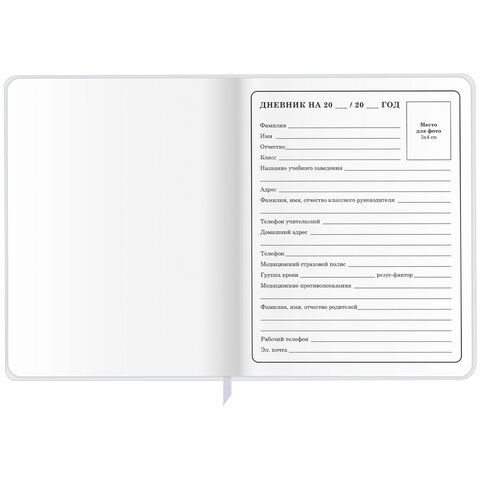 Дневник 1-4 класс 48 л., кожзам (гибкая), печать, фольга, ЮНЛАНДИЯ, &quot;Лисёнок&quot;, 106216