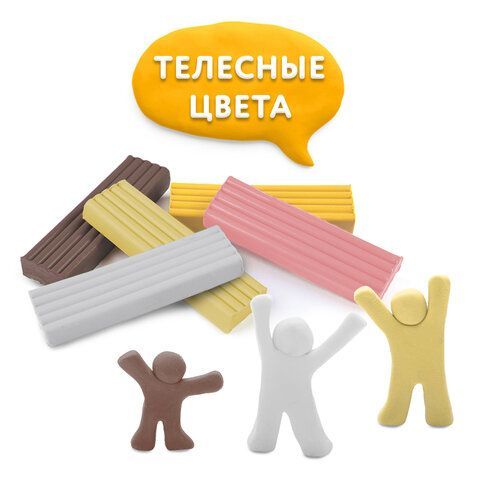 Пластилин классический ЮНЛАНДИЯ &quot;ВЕСЁЛЫЙ ШМЕЛЬ&quot;, 36 цветов, 720 грамм, СО СТЕКОМ, ВЫСШЕЕ КАЧЕСТВО, 106434