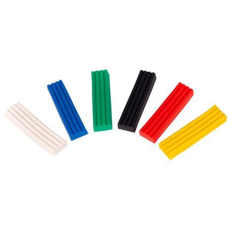Пластилин классический BRAUBERG KIDS 4 шт., 6 цветов, 120 г, стек, ВЫСШЕЕ КАЧЕСТВО, 106435
