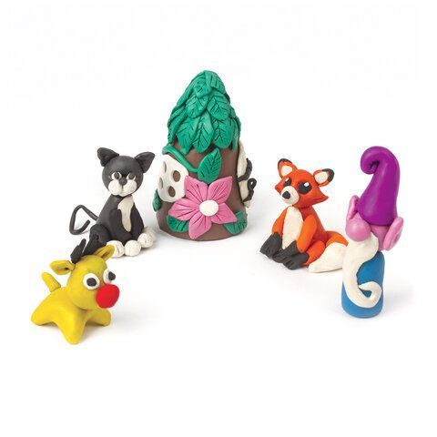 Пластилин классический BRAUBERG KIDS 2 шт., 12 цветов, 240 г, стек, ВЫСШЕЕ КАЧЕСТВО, 106436