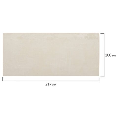 Пластилин скульптурный BRAUBERG ART CLASSIC, белый, 1 кг, мягкий, 106524