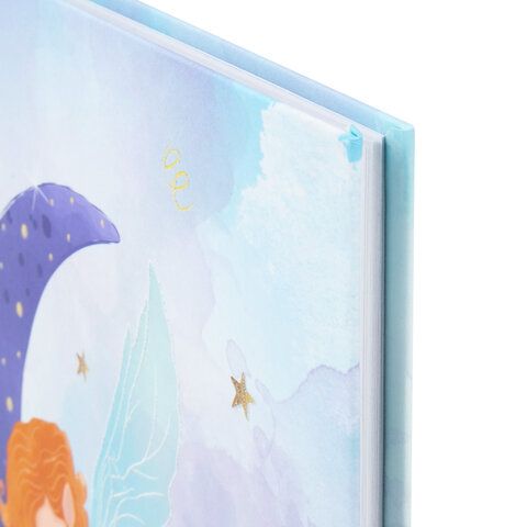 Дневник 1-4 класс 48 л., твердый, ЮНЛАНДИЯ, блестки, с подсказом, &quot;Фея&quot;, 106608