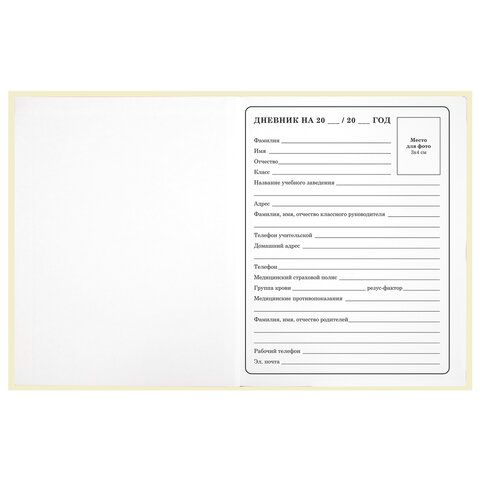 Дневник 1-4 класс 48 л., твердый, ЮНЛАНДИЯ, блестки, с подсказом, &quot;АвоКот&quot;, 106609