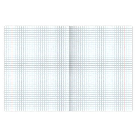 Тетради 12 л. КОМПЛЕКТ 10 шт. BRAUBERG КЛАССИКА, клетка, обложка картон, СИНЯЯ, 106651