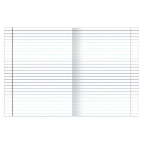 Тетради 12 л. КОМПЛЕКТ 10 шт. BRAUBERG КЛАССИКА, линия, обложка картон, ЧЕРНАЯ, 106655