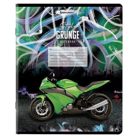 Тетради 18 л. КОМПЛЕКТ 10 шт. BRAUBERG, клетка, обложка картон, DRIVE, 106669