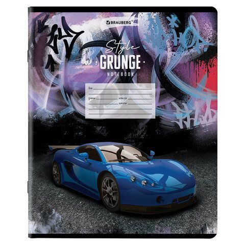 Тетради 18 л. КОМПЛЕКТ 10 шт. BRAUBERG, клетка, обложка картон, DRIVE, 106669