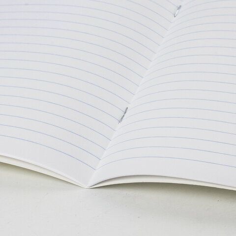 Тетради ДЭК 12 л. КОМПЛЕКТ 10 шт. BRAUBERG КЛАССИКА, линия, обложка картон, БЕЛАЯ, 107063