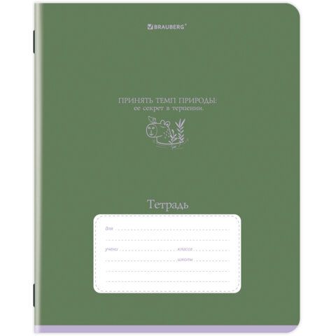 Тетрадь 12л. BRAUBERG 60 шт. клетка, обложка картон, PHRASES, 107777