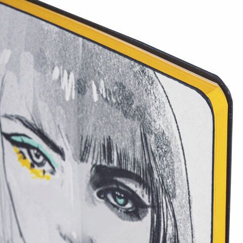 Блокнот А5 (143x210 мм), BRAUBERG VISTA &quot;Fashion Style&quot;, под кожу, гибкий, 80 л., 112067