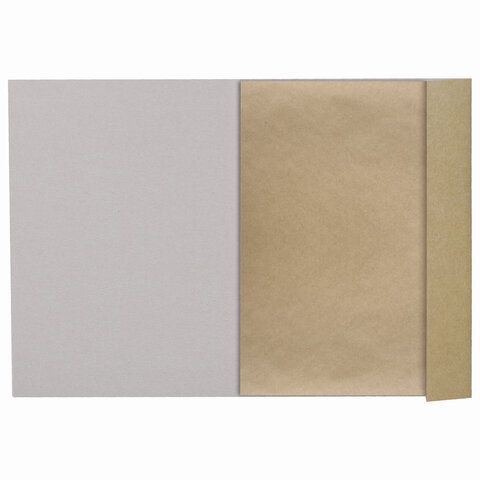 Папка для рисования и эскизов, крафт-бумага 140 г/м2, А4 (207x297 мм), 20 л., BRAUBERG ART 3 шт. CLASSIC, 112483