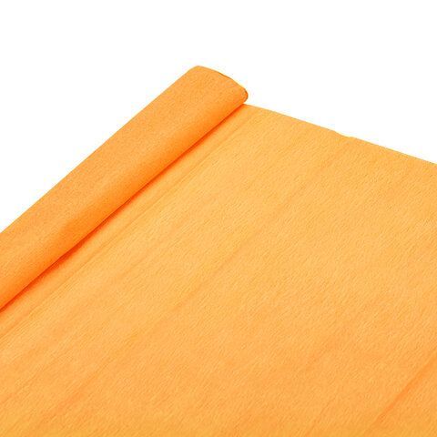 Бумага гофрированная/креповая, 32 г/м2, 50х250 см, абрикосовая, в рулоне, BRAUBERG 5 шт., 112522