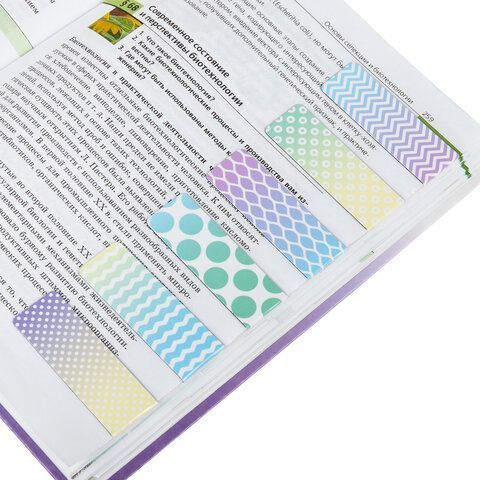 Закладки для книг МАГНИТНЫЕ, &quot;GRADIENT&quot;, набор 12 шт., 60x20 мм, BRAUBERG, 113170