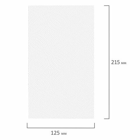 Полотенца бумажные 3-х слойные, 4 рулона по 11 м (отрыв 1/2 листа), LAIMA Deluxe, 100% целлюлоза, 115400