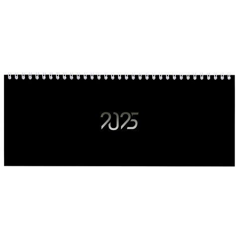 Планинг датированный 2025 285х112мм, STAFF, гребень, картонная обложка, 64л, Минимал, 116050