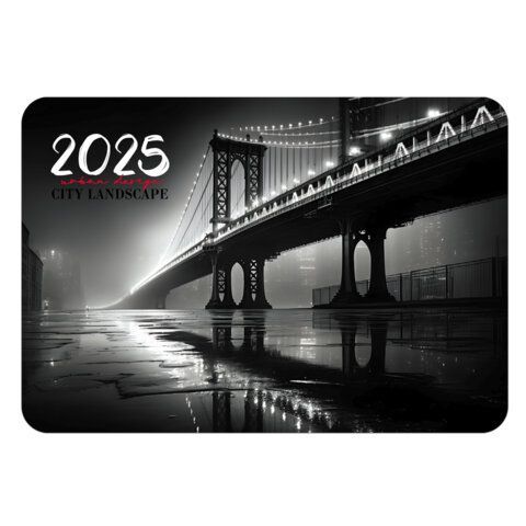 Календарь карманный на 2025г, BRAUBERG 60 шт., 64х93мм Ассорти 20 видов, 116260