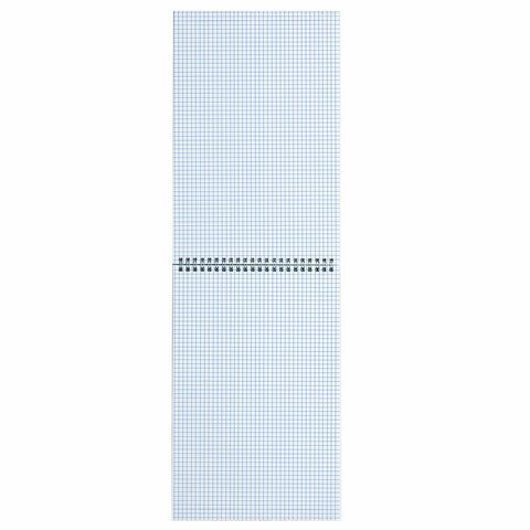 Блокнот БОЛЬШОЙ ФОРМАТ А4 198х297мм, 80л, гребень, подложка, клетка, BRAUBERG Minimal, 116424