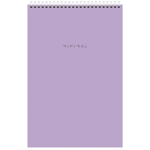 Блокнот БОЛЬШОЙ ФОРМАТ А4 198х297мм, 80л, гребень, подложка, клетка, BRAUBERG Minimal, 116425