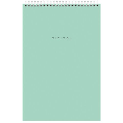 Блокнот БОЛЬШОЙ ФОРМАТ А4 198х297мм, 80л, гребень, подложка, клетка, BRAUBERG Minimal, 116425