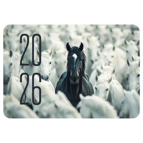 Календарь карманный на 2026г, BRAUBERG, 64х93мм, АССОРТИ 20 видов, 117303