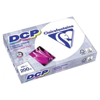 Бумага для лазерной и струйной печати А4 200 г/м 250л марка А++ CLAIREFONTAINE Франция 170%CIE,1807C