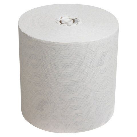 Полотенца бумажные рулонные KIMBERLY-CLARK Scott, КОМПЛЕКТ 6шт, 350м, белые, арт. 6691