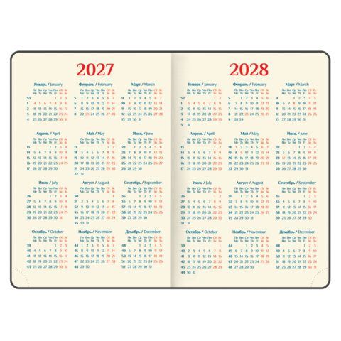Ежедневник датированный 2027 B6 125х173мм GALANT Vivid, под кожу, сиреневый, 117864