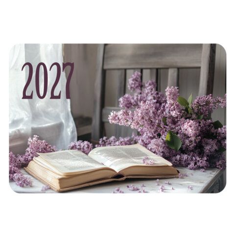 Календарь карманный на 2027 г, BRAUBERG 120 шт., 64х93 мм, АССОРТИ, 20 дизайнов (60 штук), 118489