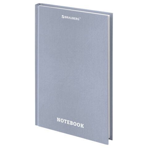 Блокнот А5 134х206мм, 80 л., твердый, клетка, BRAUBERG, МОРАНДИ, 118556