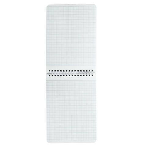 Блокнот А5 145х212 мм, 60 л., гребень, лакированная обложка, клетка, HATBER 2 шт., &quot;Синий&quot;, 60Б5В1гр, B194072