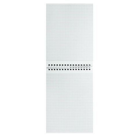 Блокнот А5 146х205 мм, 80 л., гребень, картон, жесткая подложка, клетка, BRAUBERG, &quot;Кубы&quot;, 129819