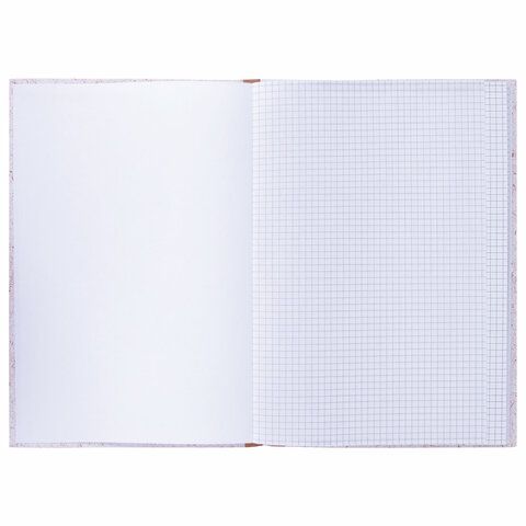 Книга учета 96 л., клетка, твердая, крафт, блок офсет, А4 (200х290 мм), STAFF, 130215