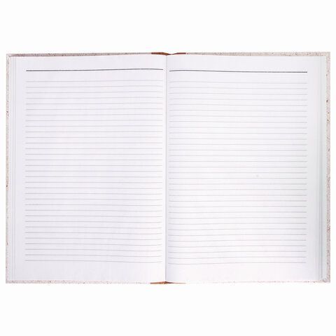Книга учета 96 л., линия, твердая, крафт, блок офсет, А4 (200х290 мм), STAFF, 130216