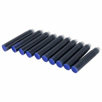Картриджи чернильные СИНИЕ CENTROPEN 2 шт., КОМПЛЕКТ 10 шт., 1 0019 1002