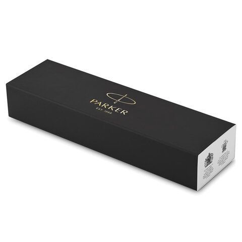 Ручка перьевая PARKER &quot;Jotter Bond Street Black CT&quot;, черный, детали нержавеющая сталь, синяя, 2030947
