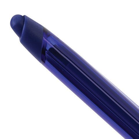Ручка стираемая гелевая с грипом BRAUBERG &quot;X-ERASE&quot;, СИНЯЯ, корпус синий, узел 0,7 мм, линия письма 0,35 мм, 143333