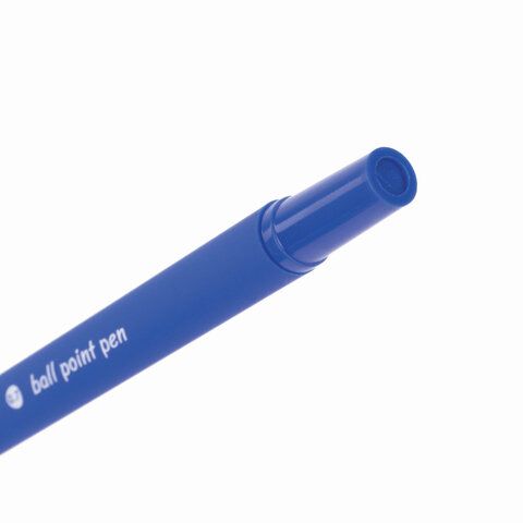 Ручка шариковая BRAUBERG &quot;Capital-X&quot;, СИНЯЯ, корпус soft-touch синий, узел 0,7 мм, линия письма 0,35 мм, 143341, BP253