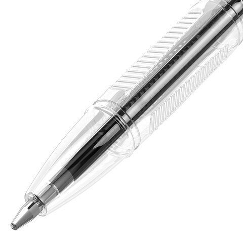 Ручка шариковая BRAUBERG 50 шт. &quot;ULTRA&quot;, ЧЕРНАЯ, узел 1 мм, чернила ГЕРМАНИЯ, наконечник ШВЕЙЦАРИЯ, 143559