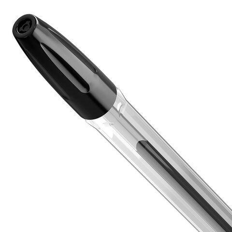 Ручка шариковая BRAUBERG 50 шт. &quot;ULTRA&quot;, ЧЕРНАЯ, узел 1 мм, чернила ГЕРМАНИЯ, наконечник ШВЕЙЦАРИЯ, 143559