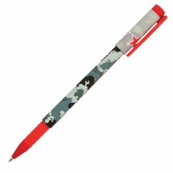 Ручка шариковая BRUNO VISCONTI 24 шт. FunWrite, СИНЯЯ, "Military blue", узел 0,5 мм, линия письма 0,3 мм, 20-0212/17
