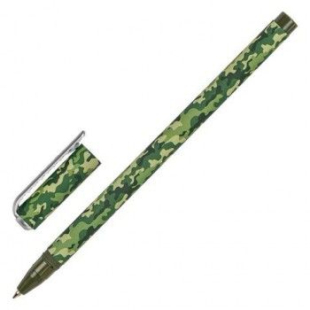 Ручка шариковая BRAUBERG 36 шт. SOFT TOUCH STICK "KHAKI", СИНЯЯ, мягкое покрытие, узел 0,7 мм, 143703