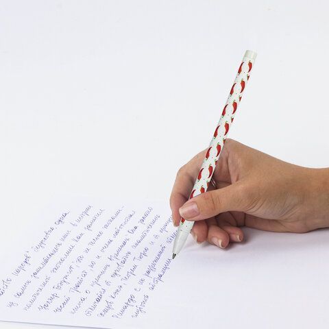 Ручка шариковая BRAUBERG 36 шт. SOFT TOUCH STICK &quot;CHILI PEPPER&quot;, СИНЯЯ, мягкое покрытие, узел 0,7 мм, 143708
