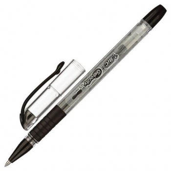 Ручка гелевая с грипом BIC 10 шт. "Gelocity Stic", ЧЕРНАЯ, узел 0,5 мм, линия письма 0,29 мм, CEL1010266