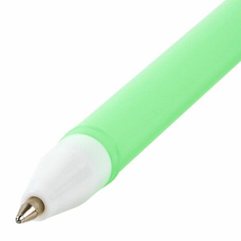 Ручка с топпером шариковая ЮНЛАНДИЯ &quot;Цветущий кактус&quot;, корпус ассорти, СИНЯЯ, пишущий узел 0,7 мм, 143781