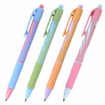 Ручка шариковая автоматическая BRAUBERG 40 шт. ULTRA-RT PASTEL, СИНЯЯ, 0,7 мм, линия 0,35 мм, 143933