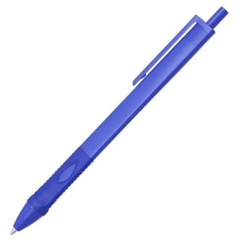 Ручка шариковая автоматическая эрногомичная с грипом STAFF 48 шт. "Profit 500 BLUE COLOR", СИНЯЯ, узел 0,7 мм, линия письма 0,35 мм, 144491