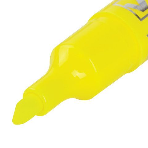 Текстовыделитель BRAUBERG 3 шт. &quot;Energy&quot;, ЖЕЛТЫЙ, линия 1-3 мм, 150482