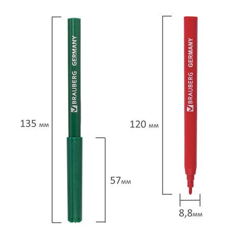 Фломастеры BRAUBERG &quot;Star Patrol&quot;, 12 цв., вентилируемый колп., карт. упаковка, увелич. срок службы, 150544